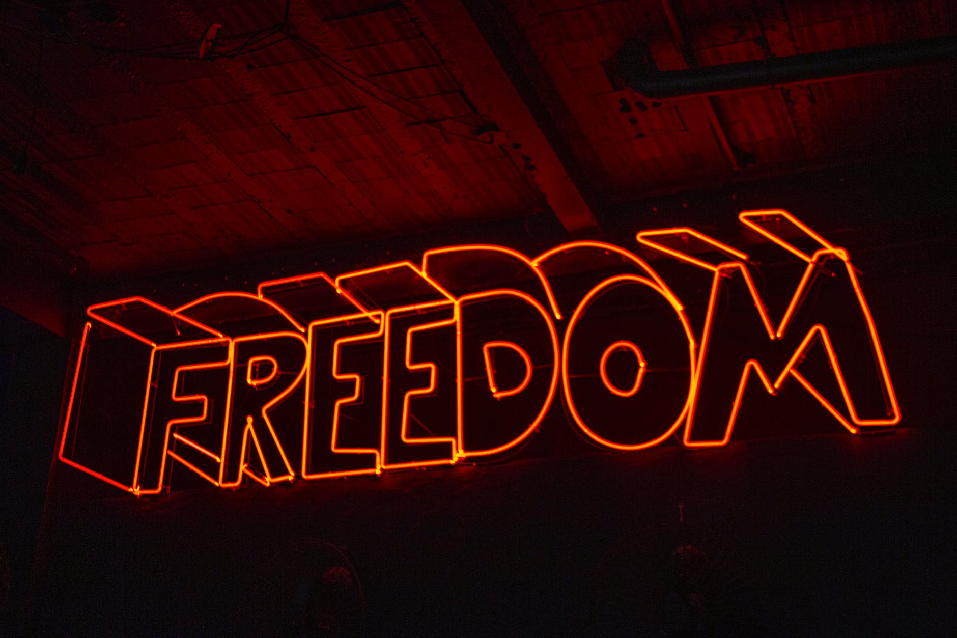 freedom, osvetleni
